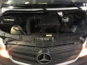 Замена гофры цельнометаллической сажевого фильтра для Mercedes Sprinter